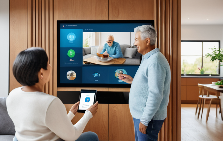 다세대 주거의 안전성 확보 방안 - Prompt 1: Smart Home Guardians in Action**